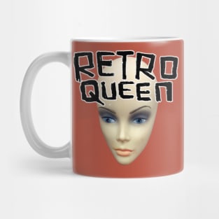 Retro Queen for Vintage Shopping and Thrifting Mug